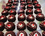 Foto langkah ke 7 dari resep (1). Brownies mini cuma 1 telur.