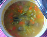 Foto del paso 21 de la receta: Sopa imperial de verduras con tronchos de coliflor y brócoli