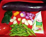 Foto langkah ke 2 dari resep Gulai Udang Telur Puyuh.