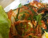 Hình bước làm 9 của món Kim chi cải thảo^^