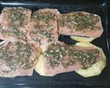 Lazac szelet ananász ágyon recept fázis 2 fotója