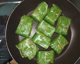 Lemper Bakar langkah memasak 8 foto