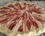 Foto del paso 3 de la receta Hojaldre de cebolla, panceta y huevo duro