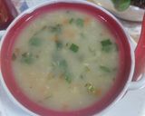 A picture of step 6 of Pearl barley soup.