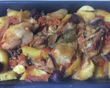 Foto del paso 2 de la receta: Pollo asado al horno con sofrito mixto