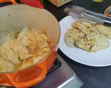 A picture of step 4 of Chicken with a Mexican-inspired salsa.