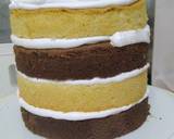 Kek Span Vanila Coklat