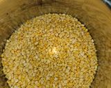A picture of step 1 of Moong dal idli.