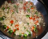 Fűszeres sült hal, zöldséges bulgurral recept fázis 3 fotója