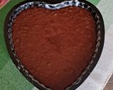 Foto del passaggio 3 della ricetta Cuore morbido con glassa fondente 🤎🍩🍫