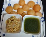 A picture of step 3 of Pani Puri.