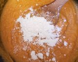 Foto del paso 2 de la receta: Pastel de calabaza🎃 relleno de pollo🍗