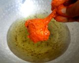 A picture of step 3 of Restaurant style chicken lollipop.