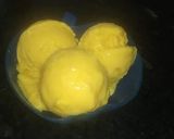 A picture of step 1 of Mango ice cream.