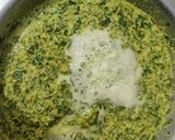 A picture of step 2 of Spinach Chilla(Palak).