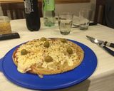 Foto del paso 4 de la receta: Pizza casera....nutritiva, sin harinas clásicas.