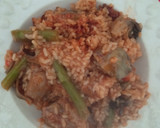 Foto del paso 3 de la receta: Arroz con costilla de cerdo, alcachofas y espárragos trigueros
