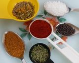 A picture of step 2 of Onion Capsicum Masala.
