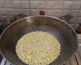 A picture of step 3 of Besan boondi raita.