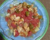 Foto del paso 4 de la receta: Estofado estilo mediterráneo con pollo, aceitunas y alcaparras