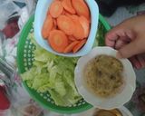 Foto langkah ke 1 dari resep Tumis Sawi Wortel.