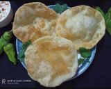 A picture of step 5 of Aloo Bhature.