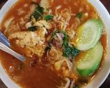 Foto langkah ke 4 dari resep Mie Dog Dog Seafood.