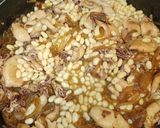Foto del paso 6 de la receta: Calamarcitos en cebolla caramelizada y judías de Santa Pau