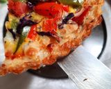 A picture of step 19 of Thin crust rice pizza.