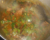 A picture of step 5 of Oha soup. 😍😋.