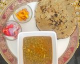 A picture of step 3 of Green chana sabji (Winter curries).