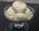 A picture of step 6 of Rasmalai.