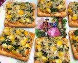 A picture of step 9 of Cheesy Sweet Corn Crackers.