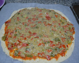 Foto del paso 6 de la receta: Pizza casera de verduras y gorgonzola