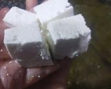 A picture of step 7 of Palak paneer.