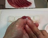 A picture of step 9 of Traditional Tuna Nigiri Sushi.