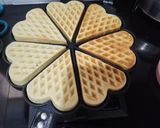 Foto langkah ke 4 dari resep Waffle Kilat Simple.