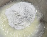 A picture of step 1 of Whole Wheat flour and Coconut Nankhatai.