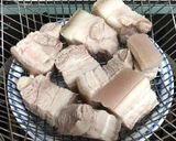 รูปขั้นตอนการทำที่ 3 ของ หมูสามชั้นตุ๋น สูตรซีอิ๊วจีน