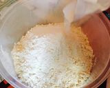 A picture of step 1 of Gorditas de Masa.
