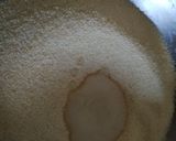 A picture of step 2 of Suji sugar ladoo.