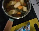 Foto langkah ke 2 dari resep Kolak Pisang Ubi.