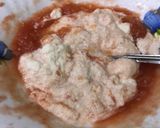 A picture of step 3 of Tomato Idli.