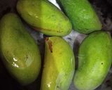 A picture of step 1 of Kerry ka sharbat (Raw mango juice).