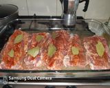 Foto del paso 1 de la receta: Cotillitas sin tocino a la naranja agria