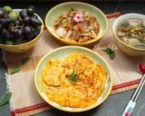 Hình bước làm 5 của món Cơm nhà với các món ngon từ các loại rau cải