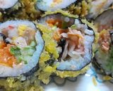 Hình bước làm 8 của món Sushi chiên giòn