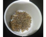 A picture of step 4 of Sago saffron kheer.