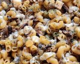 Foto del paso 5 de la receta: Fideos coditos (gomiti 🇮🇹) con salsa de hongos champignones blancos 🍄