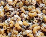 Foto del paso 5 de la receta: Fideos coditos (gomiti 🇮🇹) con salsa de hongos champignones blancos 🍄